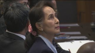 Myanmar leader Aung San Suu Kyi rejects genocide charges