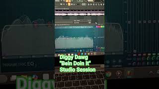 Diggy-D Unrelease Music Bein Doin It Studio Session