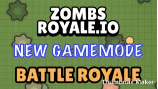 New Gun Race Ltm In Zombsroyale.io 19 Kill Gameplay