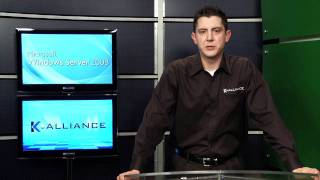 Windows Server 2008 Active Directory Domain Services Tutorial Training Video Part 2 - K Alliance