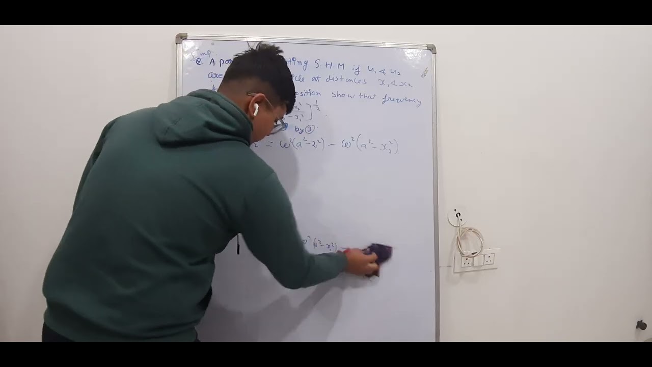 Important question from Oscillation S.H.M