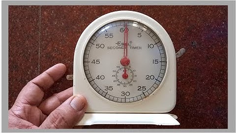 HOW TO USE THE STOP CLOCK IN PHYSICS LAB