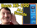 Capture de la vidéo Boss Xs-100 All Sounds, Boss Xs100 Pitch Shifter All Presets