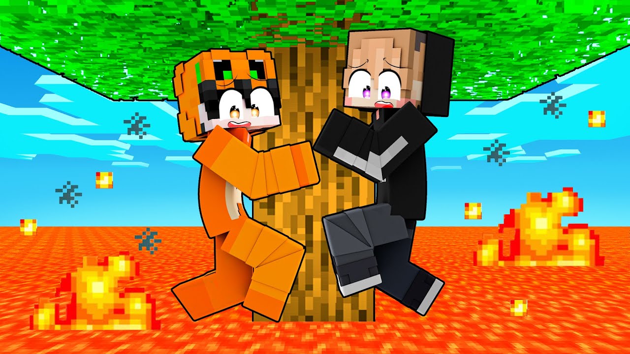 KITA HARUS BERTAHAN HIDUP DARI TSUNAMI LAVA PALING BESAR DI MINECRAFT!!