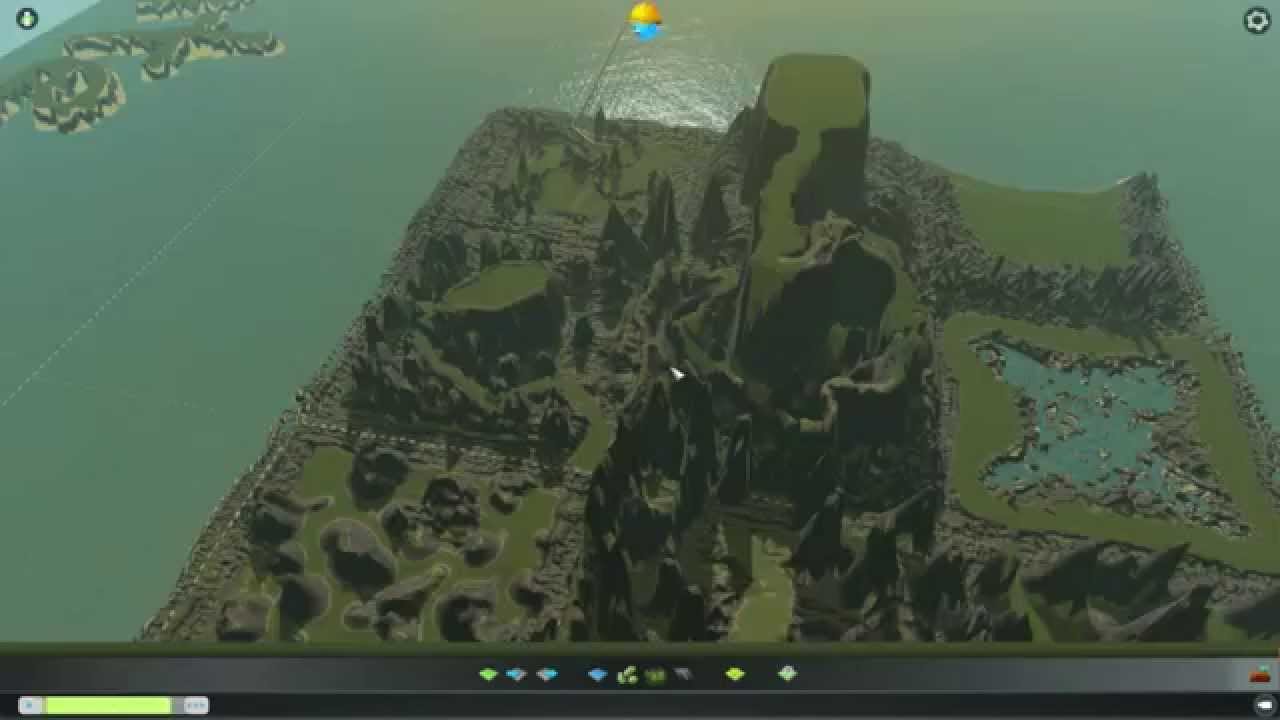 cities skylines map