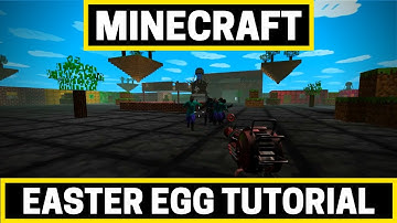 Minecraft - Easter Egg Tutorial | WAW Custom Zombie Maps