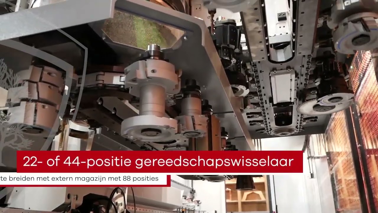 Biesse Winline Machinepresentatie   Multifunctioneel CNC bewerkingscentrum