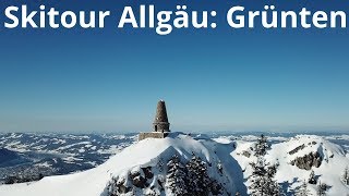 Skitour Allgäu Gruenten - Skitour Auf Den Wächter Des Allgäu
