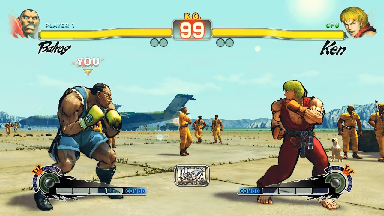 Balrog vs Ken (Hardest) Street Fighter 4.| Epic Battle - YouTube