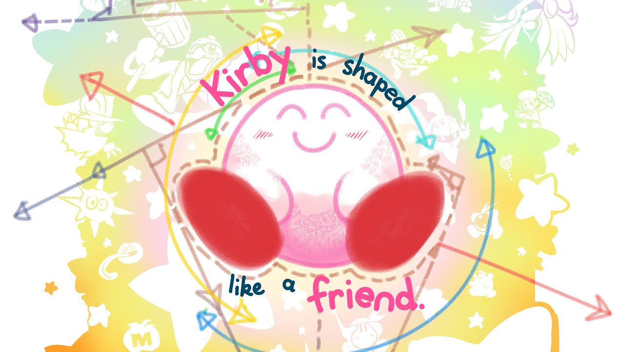 kirby is shaped like