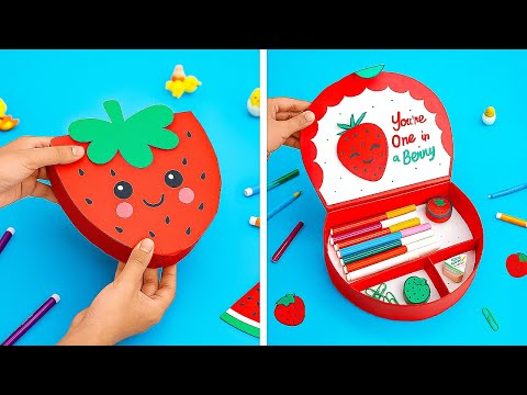 🎨 귀엽고 실용적인 DIY 문구 아이디어! 학교, 직장 및 집에서 사용하세요 💌💖
