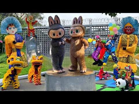 TUNG TUNG SAHUR versi ONDEL-ONDEL LAGU DI SINI SENANG DI SANA SENANG | ONDEL ONDEL BETAWI