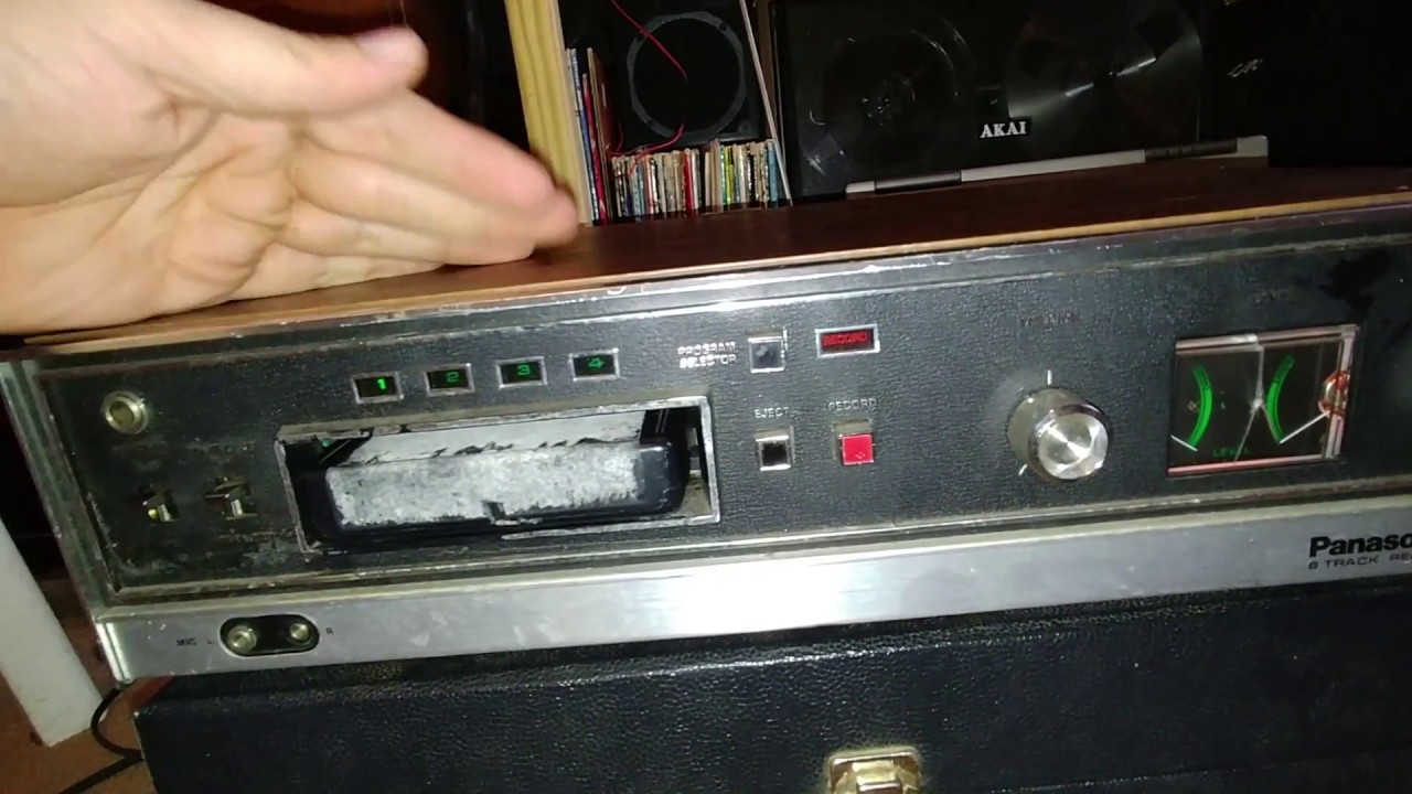 Panasonic 8-track player/recorder model RS-806US - YouTube