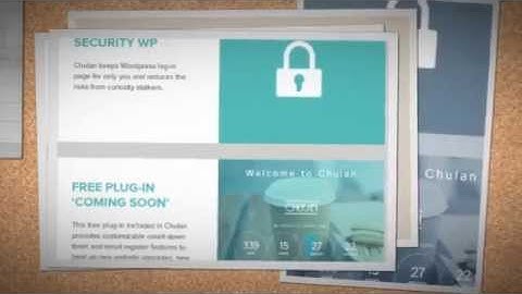 Chulan - Personal Portfolio  Resume Theme + Download