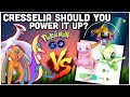 SHOULD SHINY CRESSELIA BE POWERED UP IN POKEMON GO? JIRACHI, MEW,
CELEBI, & MORE