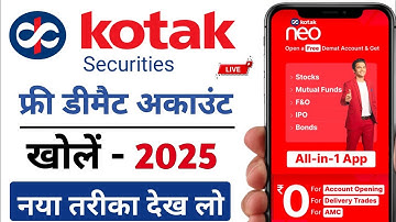 How to Open Demat Account with Kotak Securities: Kotak Neo App Step By Step Tutorial
