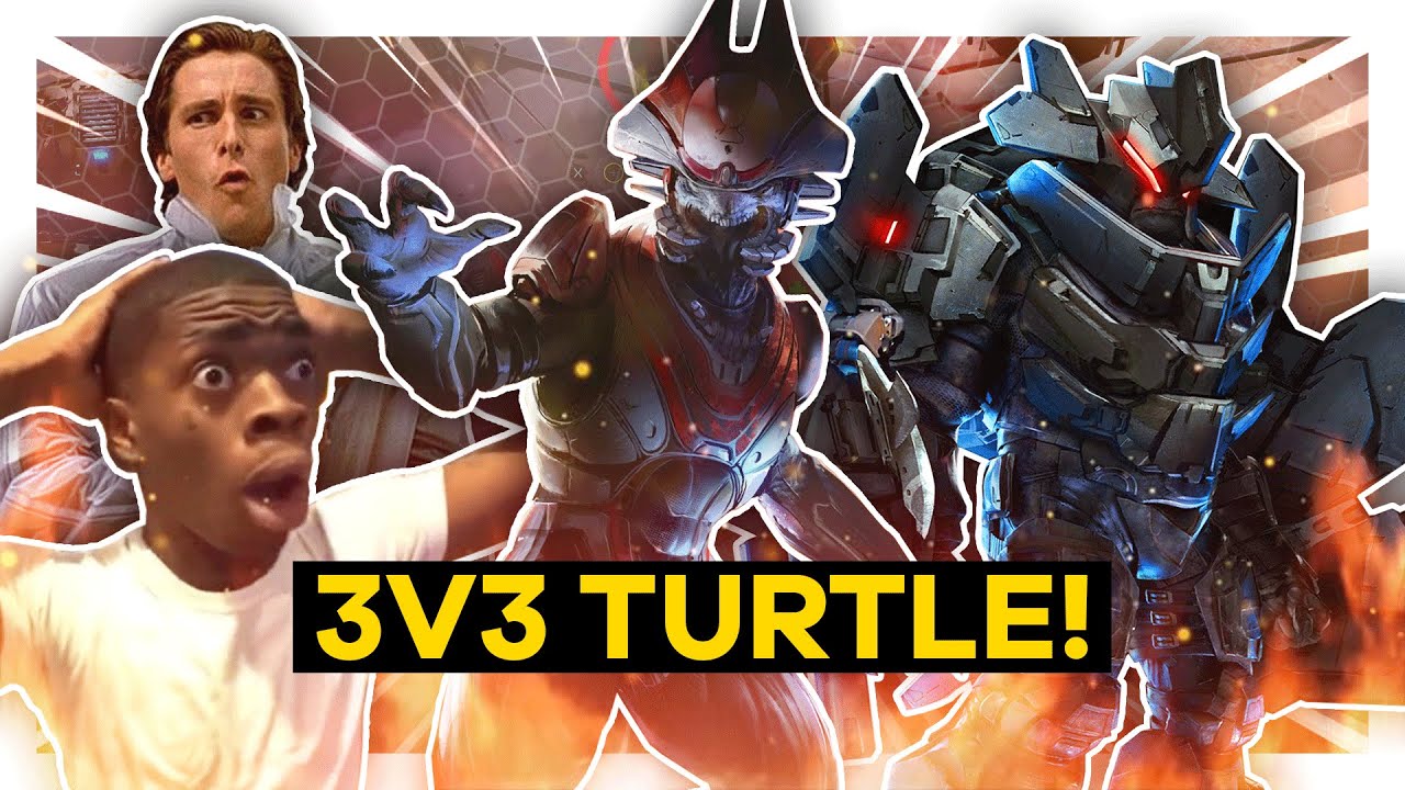 the MOST EPIC 3v3 TURTLE in Halo Wars 2!