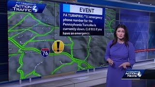 PA Turnpike emergency number down