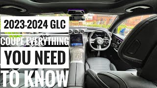 New 2023-2025 Mercedes GLC Coupe How to USE the main FEATURES