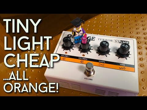 Size doesn't matter... she said! Orange Terror Stamp Amplifier