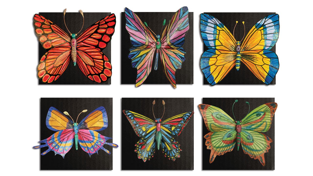 Butterfly Collection - Project #147 - YouTube