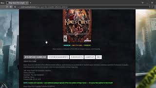 How To Download Kings Quest For Free On Pc