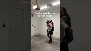 Saying goodbye can be heard but full of joy at the same time! #familyof5 #sahmof3 #moving #newhome