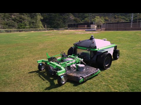 Graze Autonomous Electric Lawnmower Demonstration