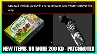 No More 200 KD, New Streamer Items - Tarkov Patchnote 1.0.4.5