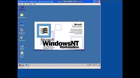 Windows NT 5.0 Build 1796 (with vhd)