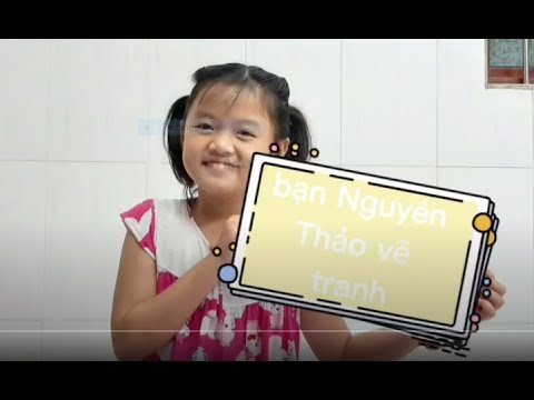 bạn Nguyên Thảo vẽ tranh chủ đề : Cuộc sống quanh em. | Tổng hợp các thông tin nói về tranh cuoc song quanh em chi tiết nhất