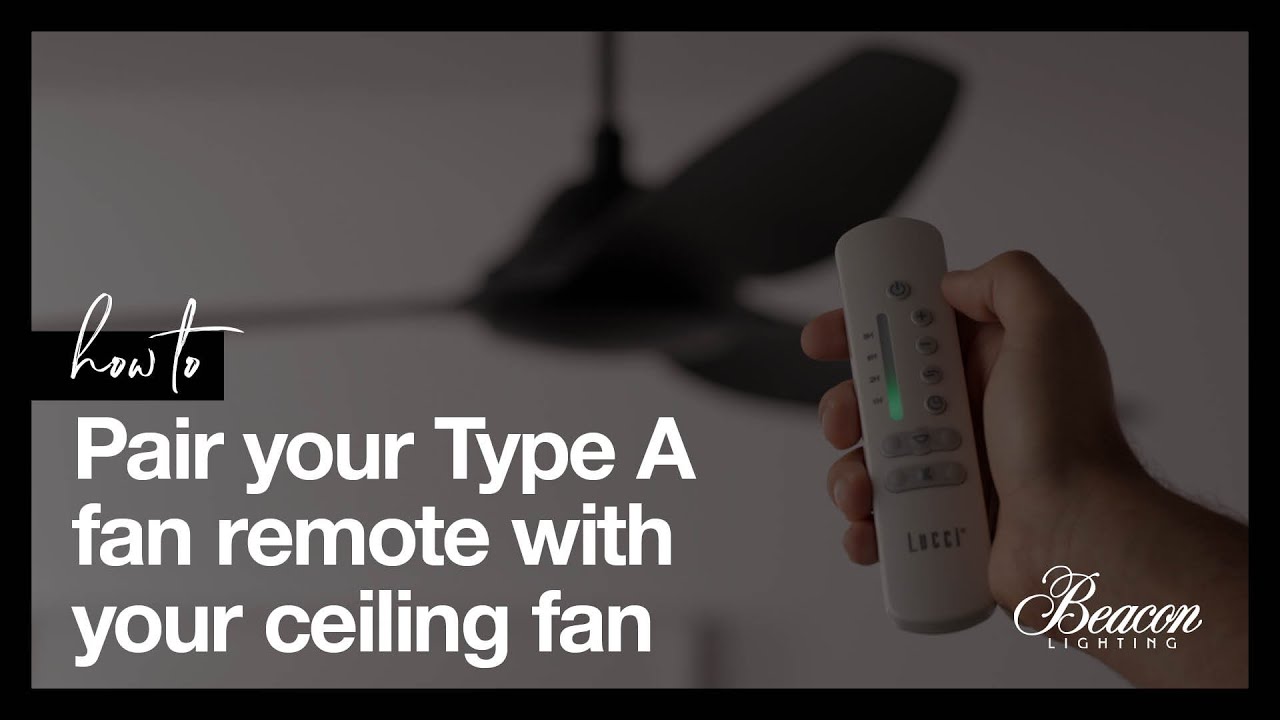 A Ceiling Fan Remote