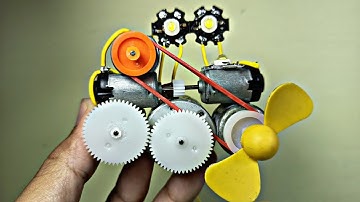 ASSEMBLE A DC DYNAMO FOR A PROTOTYPE GENERATOR CIRCUIT USING THE MOST COMPLICATED CONCEPTS