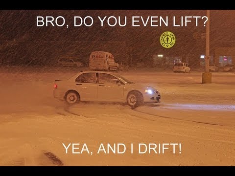 Evo 8 and Evo 10 Snow Drift