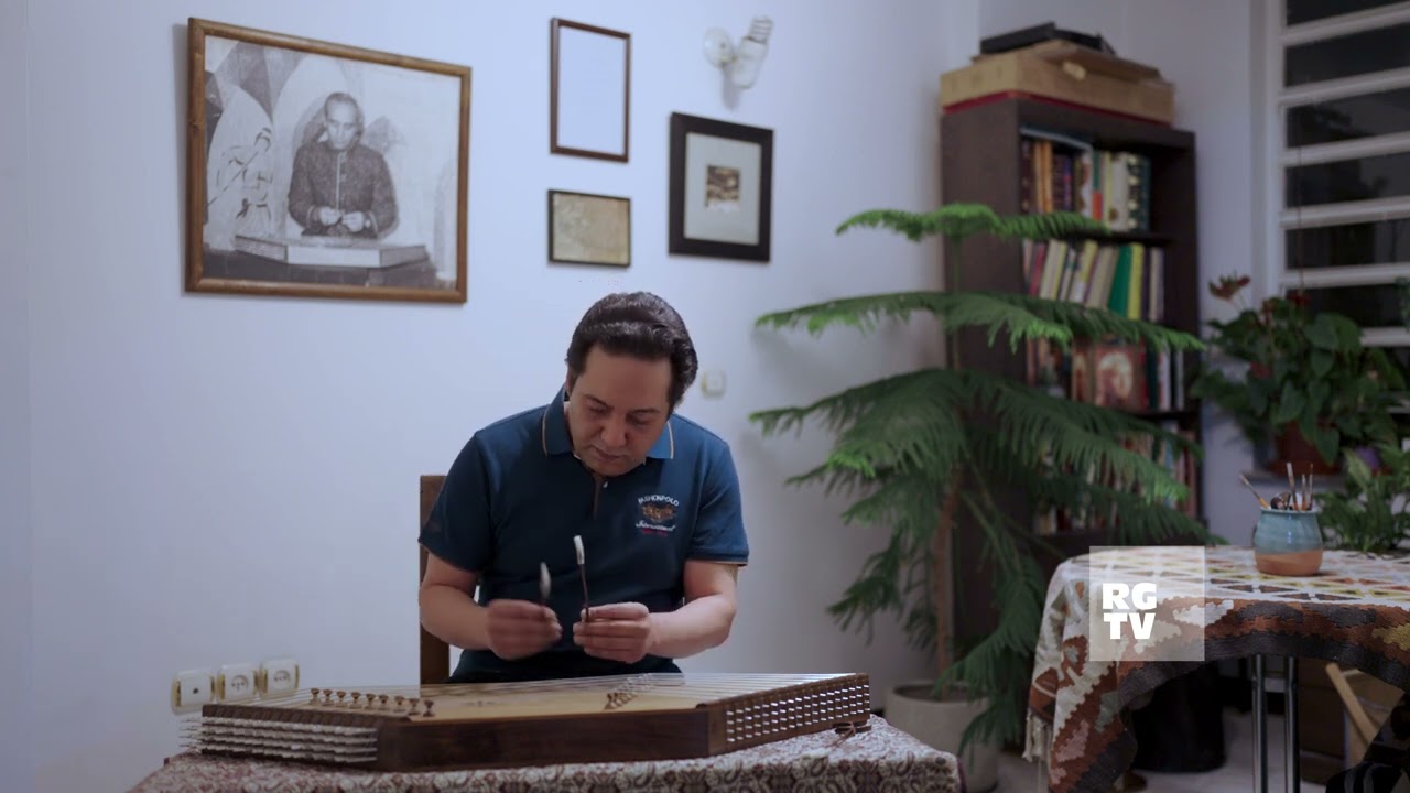 Persian Santur | تک‌نوازی سنتور وحید طهرانی آزاد در دستگاه ماهور - مقدمه میرزا حسینقلی