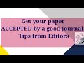 Proven Strategies to Get Your Research Paper Accepted by Top Journals 📝
