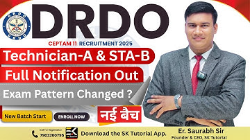 🔥 DRDO Recruitment 2025 Full Notification OUT | Syllabus, Exam Pattern, Eligibility & Preparation