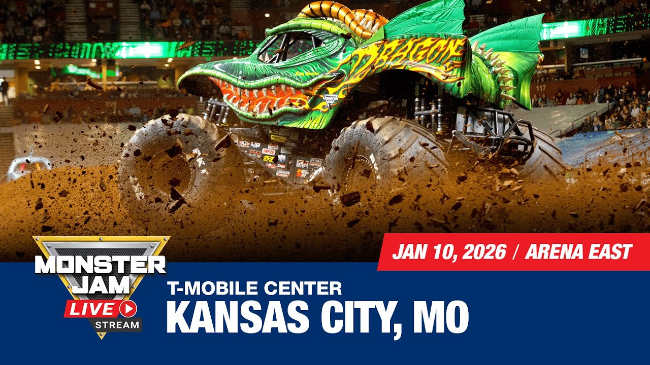 Monster Jam: Kansas City - 3 (Full Event) | Jan 10, 2026 | Arena East