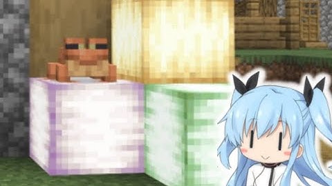 NEW Minecraft Froglight Block! Bedrock 1.18.10.26 Beta