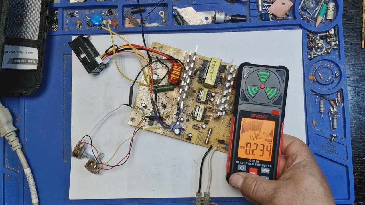Измеритель переменного магнитного и электрического поля GVDA GD189 ...