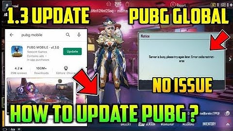 HOW TO UPDATE PUBG MOBILE 🔥 DOWNLOAD PUBG 1.3 UPDATE 🔥 MEDIAFIRE LINK!