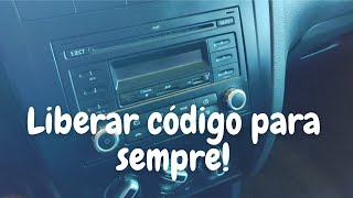 COMO DESATIVAR CÓDIGO SAFE 2, SAFE 1 PARA SEMPRE DO RÁDIO ORIGINAL VOLKSWAGEM.Passo a passo completo