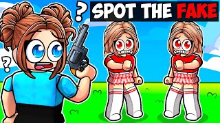 Spot The FAKE PERSON In Roblox!!