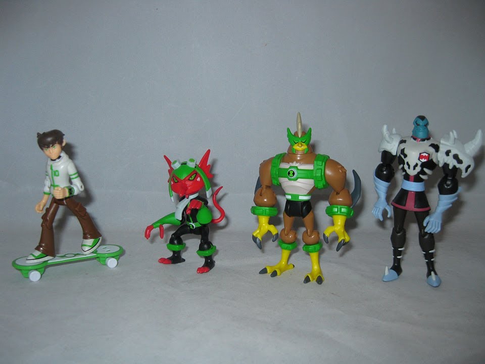 Ben 10 Omniverse Wave 3 Figures Review - Youtube