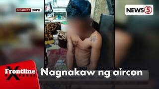Notoryus na akyat-bahay, nasakote matapos magnakaw ng aircon | Frontline Express Notoryus na akyat-bahay, nasakote matapos magnakaw ng aircon | Frontline Express