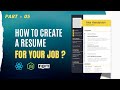 How to create a resume - Part 05 | React JS | Tutorial in Tamil | Tamil Programmer