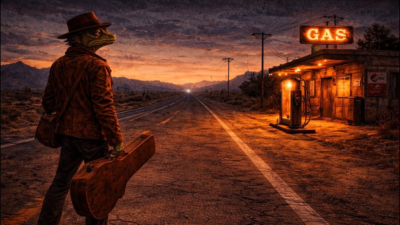 Night Highway Blues 🌌 | Slow Blues for Long Night Drives