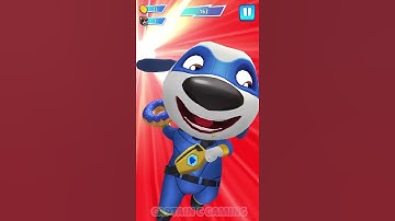 Talking Tom Hero Dash | Talking Hank Super Hero | Captain C Gaming