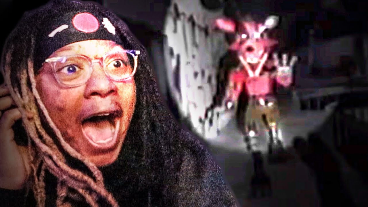 Утечка кадров с нательной камеры полиции FNAF (VHS/реакция)