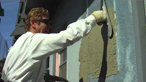 Fix bad ugly mismatched stucco patches